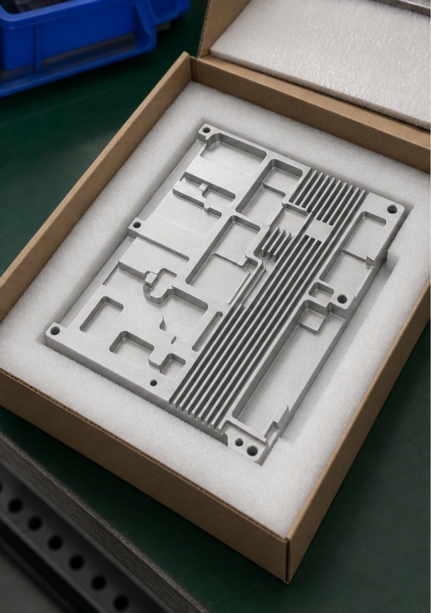 无锡铝合金HEATSINK-B散热块精密加工 包装视图